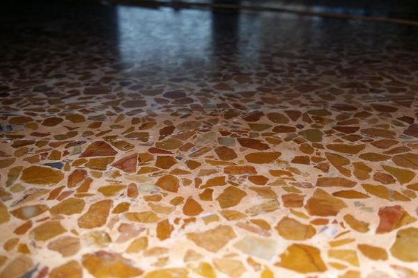 Mosaic Floor Polishing